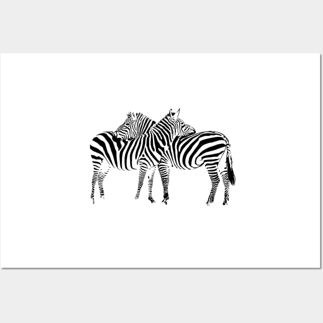 Zebra Wall Art by sibosssr